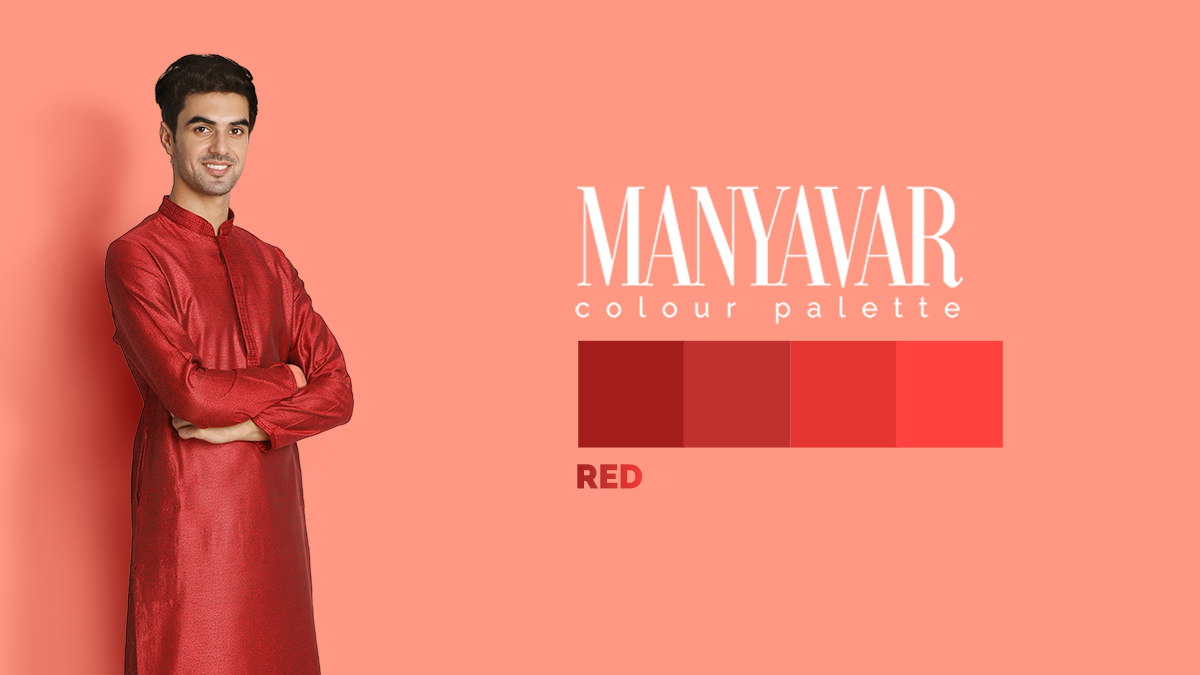 Manyavar_'s tweet photo. A colour palette so rich it makes your outfit speak style and finesse. 
Shaadi hai, #TaiyaarHokarAaiye!

#ManyavarAaGaya #Manyavar #MensFashion #StyledInManyavar #WeddingCollection #Weddingwear #IndianWedding #ManyavarWedding https://t.co/BK5RLJ5hME