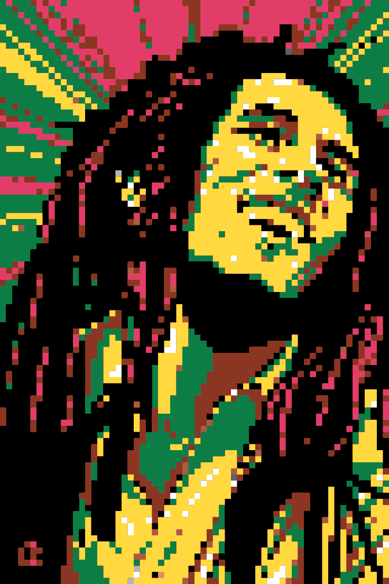 Bpxeler's tweet photo. @opensea #openseanft #pixel #pixelart #bobmarley #weed #photography #nft #FoundationInvite 
Bob marley Made by pixels Price 0.5 Eth Only For 2 Days Sale price..
Check My collections https://t.co/IKPdRF82oK https://t.co/tkSIuzRwki