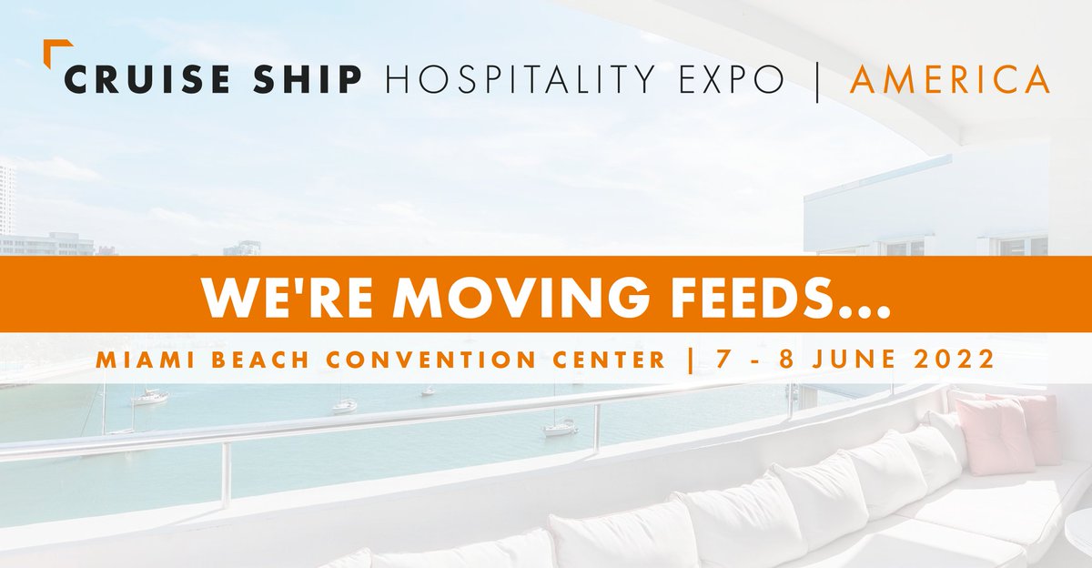 Cruise Ship Hospitality Expo America tweet media