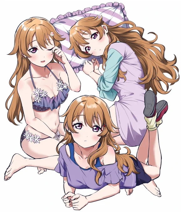 彼方ちゃん描きたくなった 