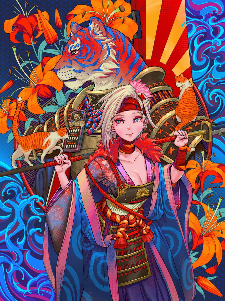 Please check out my artwork commemorating year of the tiger 2022. Gong xi fa cai everybody! 🐱🐯🐱

"Panthera" is now listed on @withFND! 🌐

foundation.app/@ijur/ijur/1

#NFT #AnimeNFT #nftasia #anifriend #FND #NFTartist #NFTCommmunity