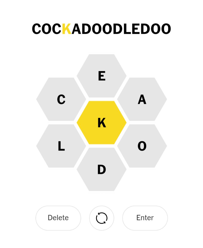 stevegroenewold's tweet image. woulda been epic

#SpellingBee