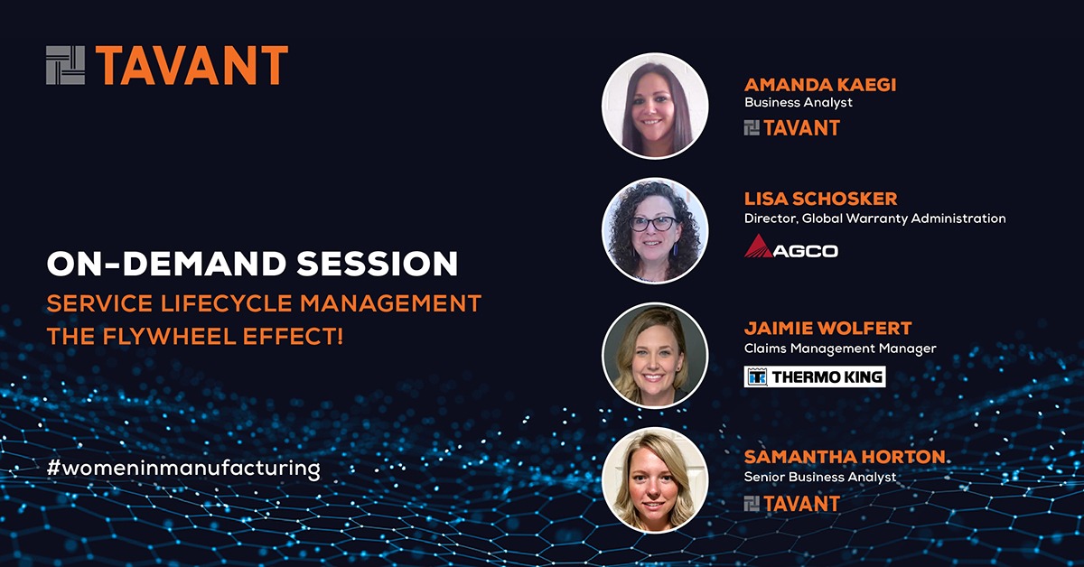 Tavant's tweet image. #FRIDAYFLASHBACK
[On-Demand Webinar] Service lifecycle can bring more than just cost reductions and operational efficiencies. Learn more: bit.ly/3uvZ78t
#servicelifecyclemanagement #servicedata #serviceflywheel