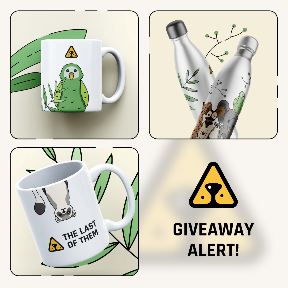 TheLastofThem__'s tweet photo. TLOT #GIVEAWAY:

Make an easy win and grab our Branded Bottle! 

❤ Like
🐾 Follow
🔁 Retweet
🪂 Tag 3 friends

If you'd like to participate in the other 2 rewards, check our giveaways on Facebook and Instagram. The lucky winner will be chosen on 15.02.22. 

#nft #nfts https://t.co/lJXLTEyILj