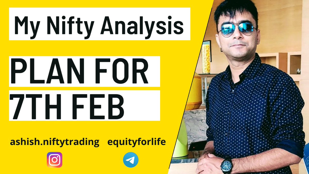 InvestWithAshis's tweet image. Post Budget week Analysis- My #Niftyplan for #7thFeb with multiweek analysis - youtu.be/mJ4gI7ld5R8

#Niftytrader #Tradeplan #Sharemarket #stockmarketindia