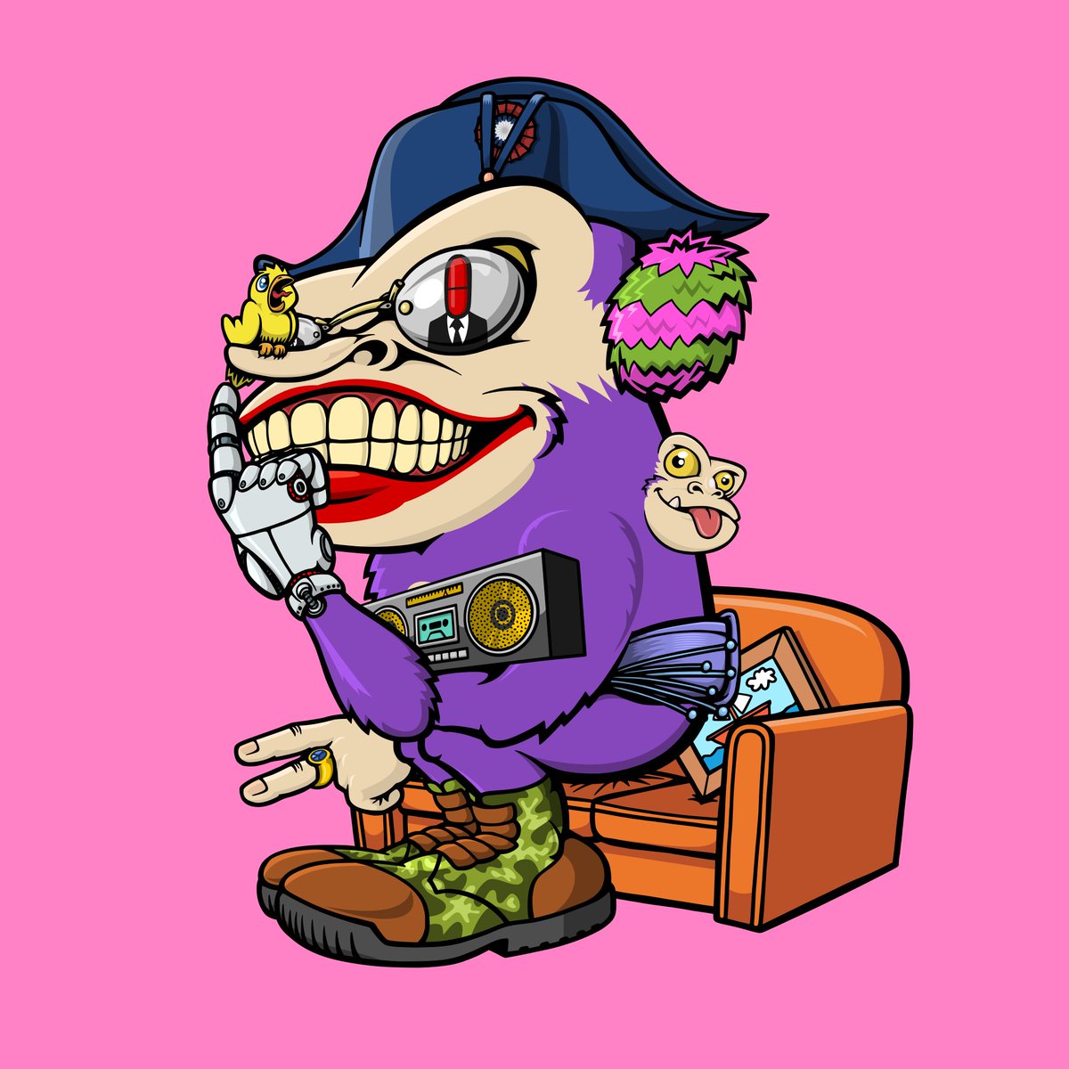 The true entrepreneur is a "doer" not a dreamer! Every accomplishment starts with the decision to try 👍

#GrumpyMunky #NFTs #doers