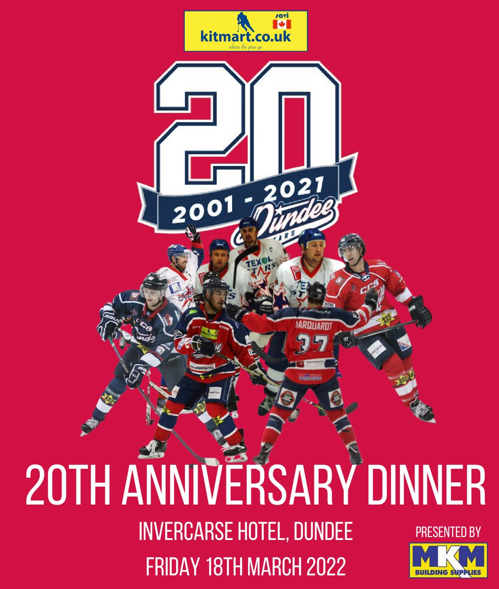 DundeeStars's tweet photo. Kitmart Dundee Stars 20th Anniversary Dinner

https://t.co/A1qWqL7Upv

#COYStars #20YearsofStars https://t.co/373GXd8kex