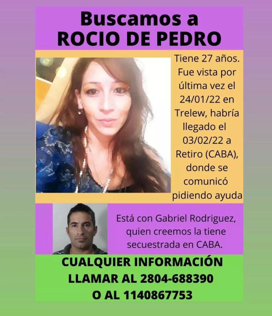 Atención! Mujer presuntamente secuestrada y trasladada a Buenos Aires. Se comunicó pidiendo ayuda. Por favor difundir!