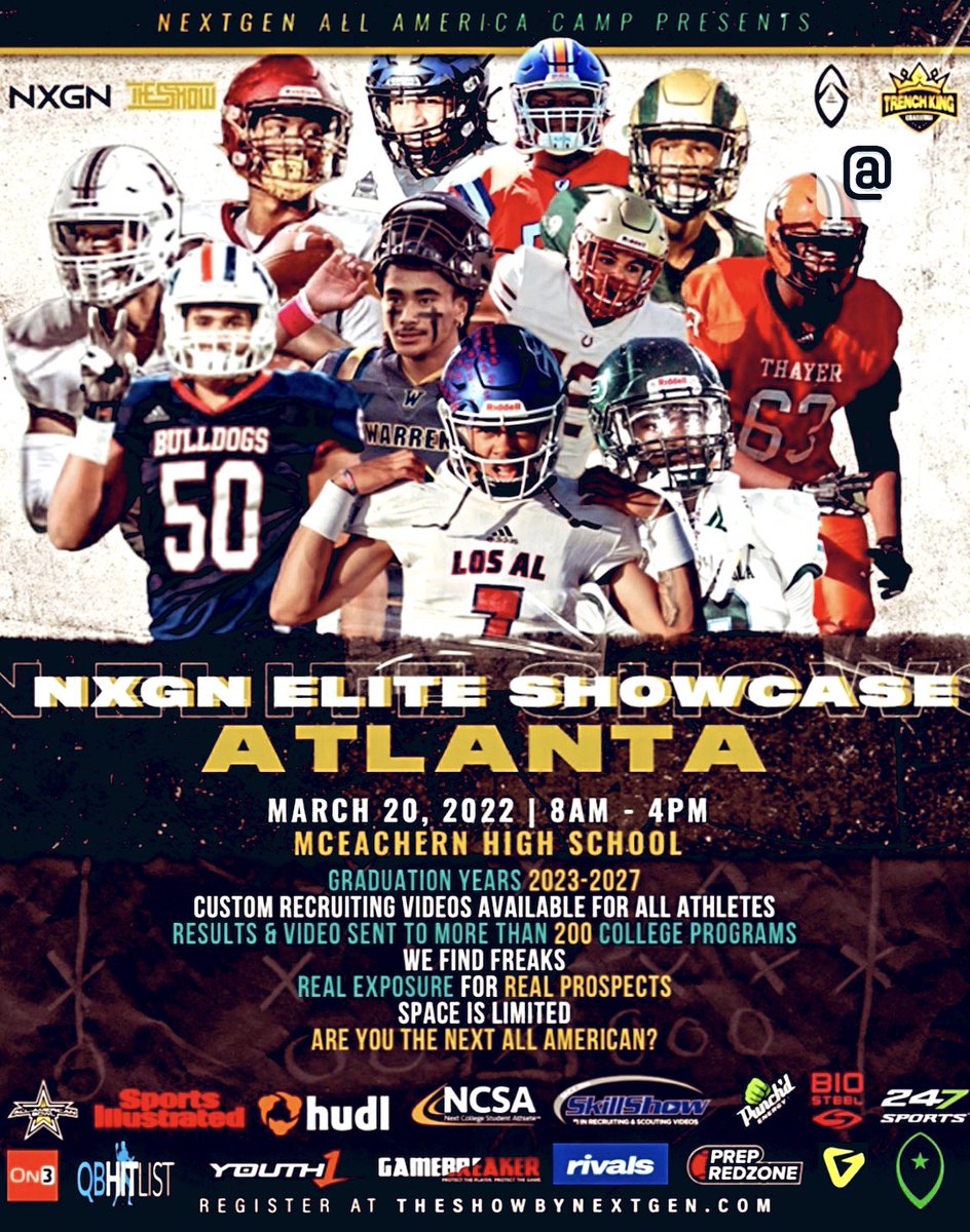β πͺππππ πΎπππππππ β (@flamadecorey8) on Twitter photo βI really appreciate the invite ππΏβ
ready to showcase my talents at @TheSHOWByNXGN showcase!
<a href="/SummersettJames/">James Summersett</a> <a href="/RecruitGeorgia/">Recruit Georgia</a> <a href="/ncsa/">NCSA College Recruiting</a> <a href="/CoachSchuman/">Coach Schuman</a> <a href="/FLgridironpreps/">Florida Gridiron Preps</a> <a href="/247fbrecruiting/">Football Recruiting</a> βI really appreciate the invite ππΏβ
ready to showcase my talents at @TheSHOWByNXGN showcase!
<a href="/SummersettJames/">James Summersett</a> <a href="/RecruitGeorgia/">Recruit Georgia</a> <a href="/ncsa/">NCSA College Recruiting</a> <a href="/CoachSchuman/">Coach Schuman</a> <a href="/FLgridironpreps/">Florida Gridiron Preps</a> <a href="/247fbrecruiting/">Football Recruiting</a>