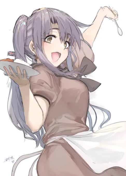 めんこかったので描きました。🇬🇧🇫🇷🥪🍛🧀 https://t.co/Vrt0000fXm 