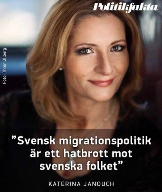RT om ni håller med <a href="/katjanouch/">Katerina Janouch</a>.
#svpol #migpol #återvandring #val2022