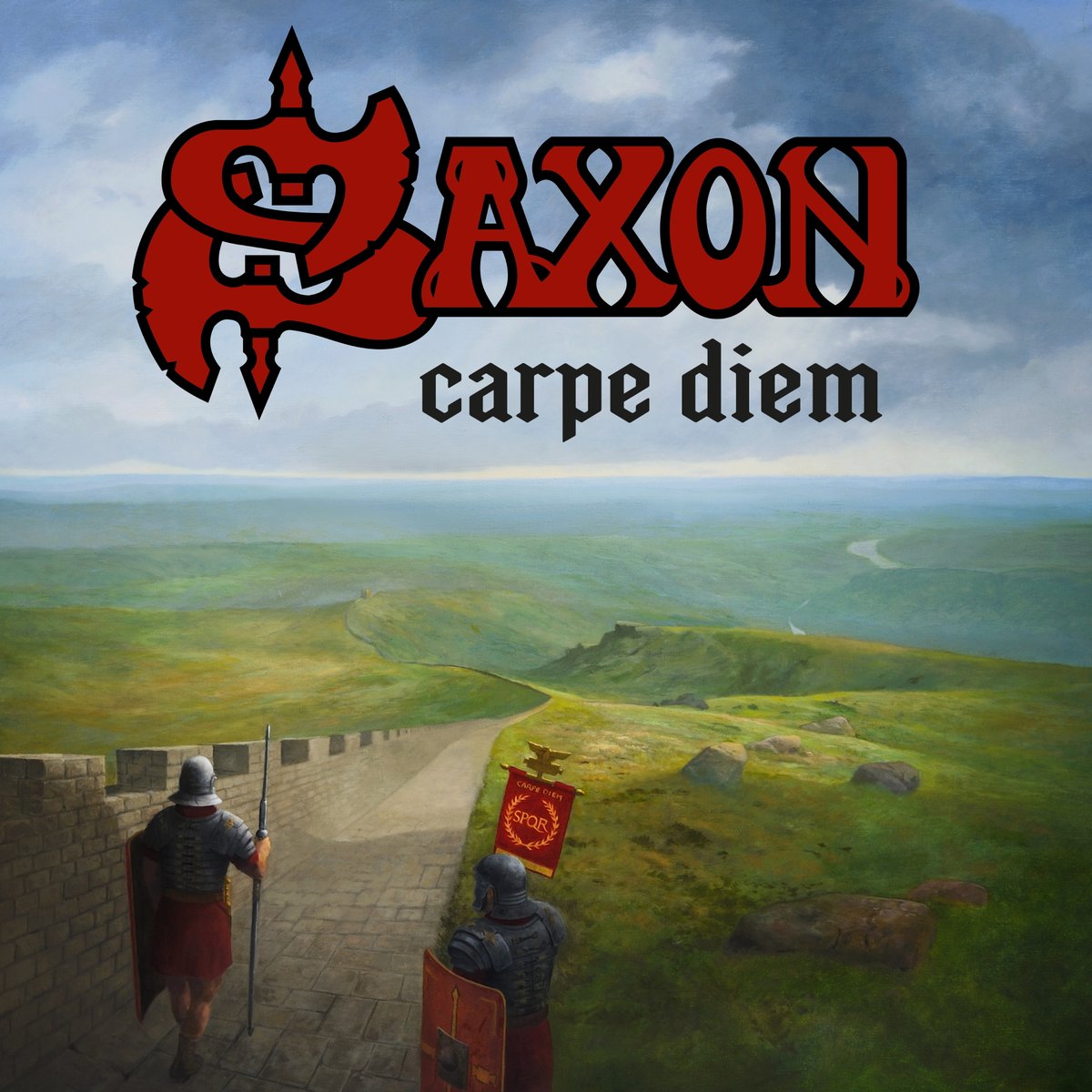 𝕮𝖆𝖗𝖕𝖊 𝕯𝖎𝖊𝖒 our new album is out today! 🦅⚔️  What is your favourite song? 🤘
Get your copy here: smarturl.it/carpe-diem
#themightysaxon #carpediem #silverliningmusic