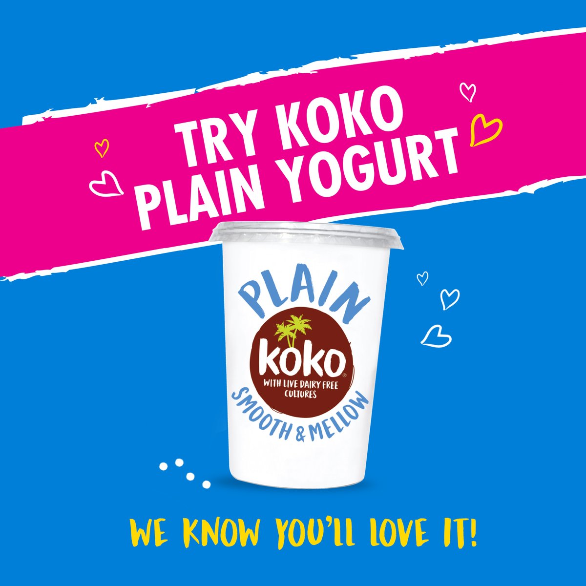 We are so certain you'll love Koko Plain Yogurt!
Give a plant a chance, give Koko a go!

#vegan #dairyfree #plantbased #coconut  #yogurt #veganyogurt #dairyfreeyogurt #plantbasedyogurt #plantyogurt #coconutyogurt #koko