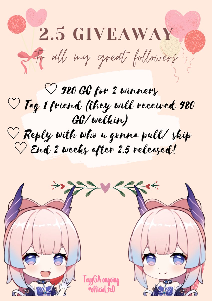 official_te0's tweet photo. KOKOMI RERUN CONFIRMED! 🐟

Rules
♡ RT RT RT &amp; LIKE
♡ Tag 1 friend &amp; reply which banner u will pull/ skip 
♡ OPTIONAL follow me @official_te0 im fun ꒰⑅ᵕ༚ᵕ꒱˖♡
♡ End 2 weeks after 2.5  released

#kokomirerun #genshintwt #genshinGA https://t.co/QaMfi6nig8