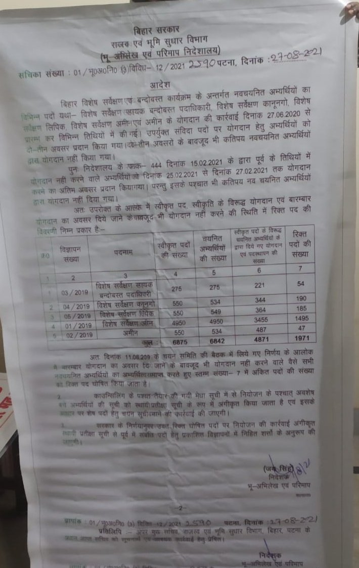vikkikumar87500's tweet photo. @RamsuratRai मंत्री महोदय जी कृपया करे हम लोगो पे आप के द्वारा बोला गया था कि विभाग में रिक्त पदों को वेटिंग लिस्ट से भरा जाएगा।आज आप बदल क्यों गए। आप हम लोगो के साथ ये अन्याय क्यों कर रहे हे।क्या यही आपका न्याय हे की वेटिंग वालो को 2वर्षो से प्रताड़ित कर रहे है और अब नया बहाली निकाल दिए। https://t.co/NAGXnt7lCt