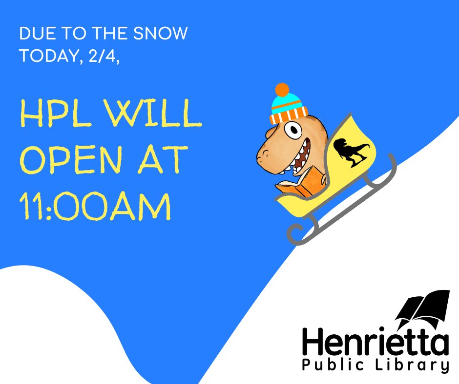 Henrietta Library tweet media