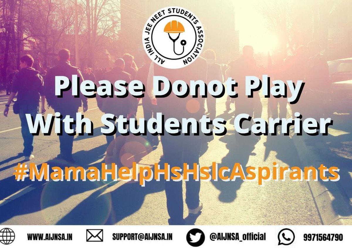 mrMorngstar's tweet photo. #MamaHelpHsHslcAspirants 
@himantabiswa 
@ranojpeguassam 
Please don't play with student carrier https://t.co/HnGANdaYNU