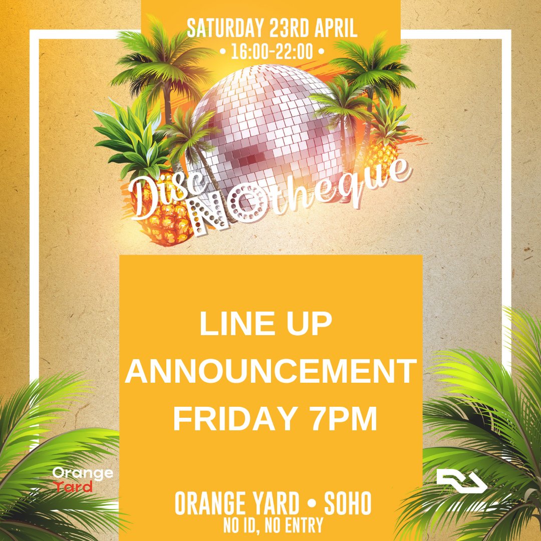 DiscNoTheque's tweet photo. 🎉 Full Line Announcement coming tonight at 7pm 🎉 https://t.co/qRPSeYRTry