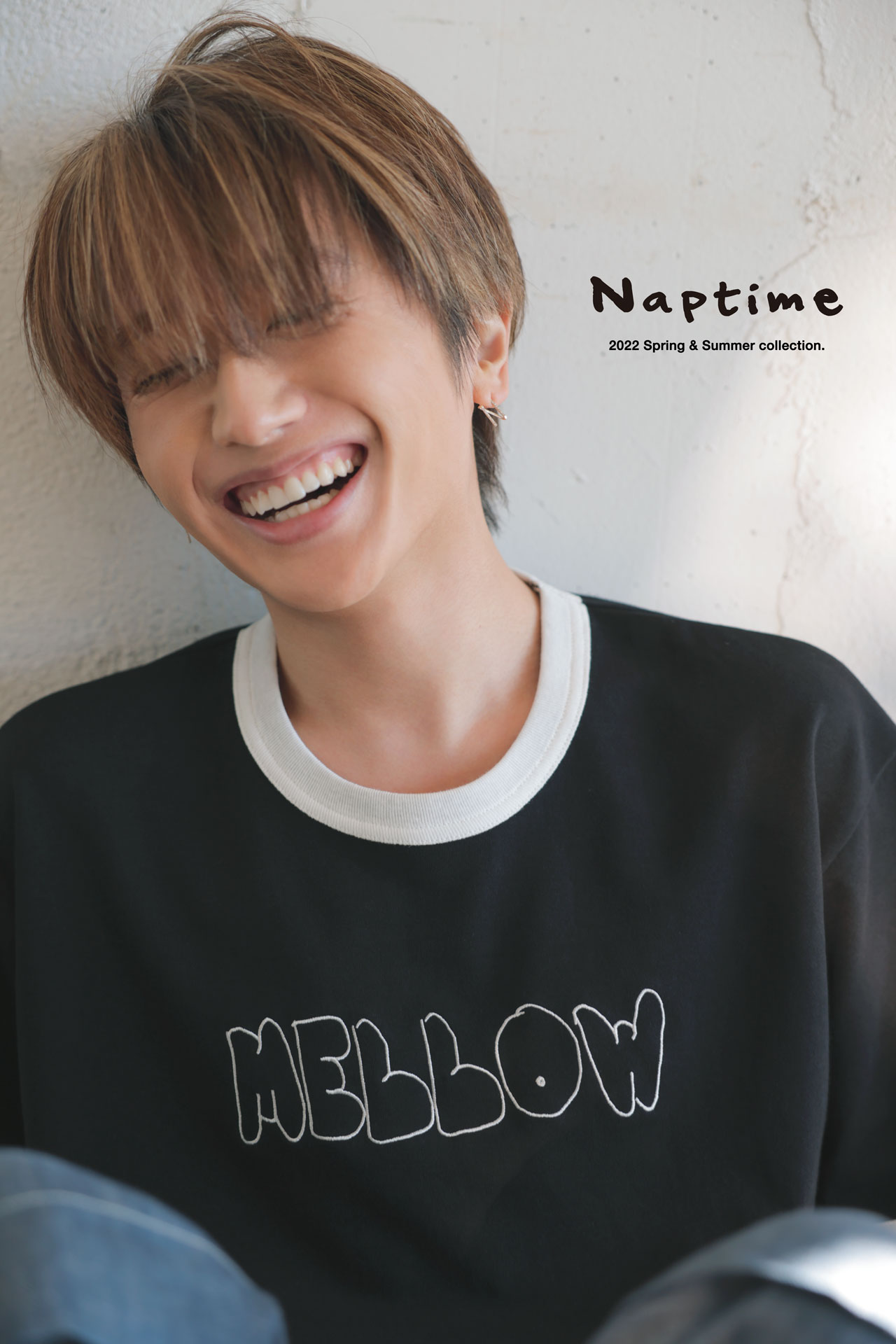 Naptime BIGーTシャツ　白　西島隆弘　Nissy