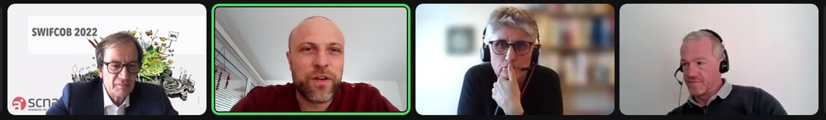 biodiversityCH's tweet photo. Der Panel zur Umsetzung des 30x30-Ziels auf nationaler Ebene

mit Hans Romang @bafuCH, Florian Altermatt @altermatt_lab, Manuel Fischer @manueljfischer 
Katrin Hauser @scaling4good, 
Pierre-Alain Oggier &amp; Francesca Cheda https://t.co/NDns49ylRt @Etat_Fribourg

#swifcob22 https://t.co/USnn47tXbd