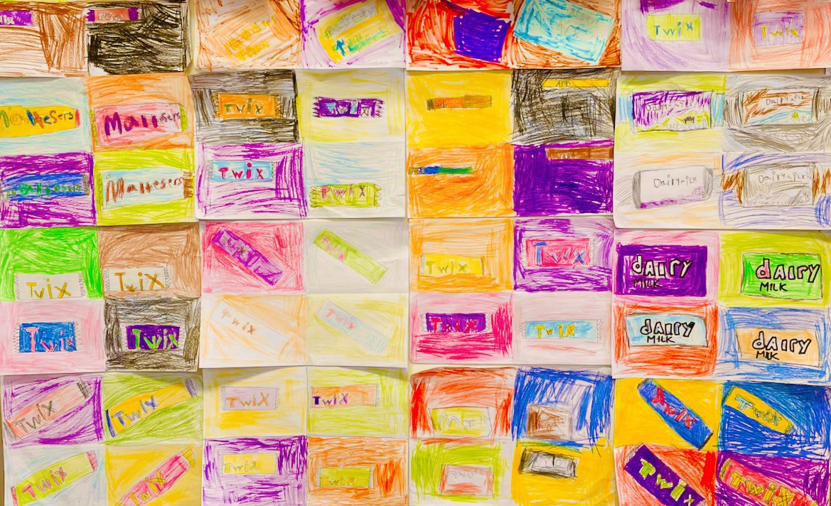 BubsyTownhill's tweet photo. Year 3 have loved exploring the art of Andy Warhol this week. #THCart #THCy3 #creativity #andywarhol https://t.co/XjKisUsvAp