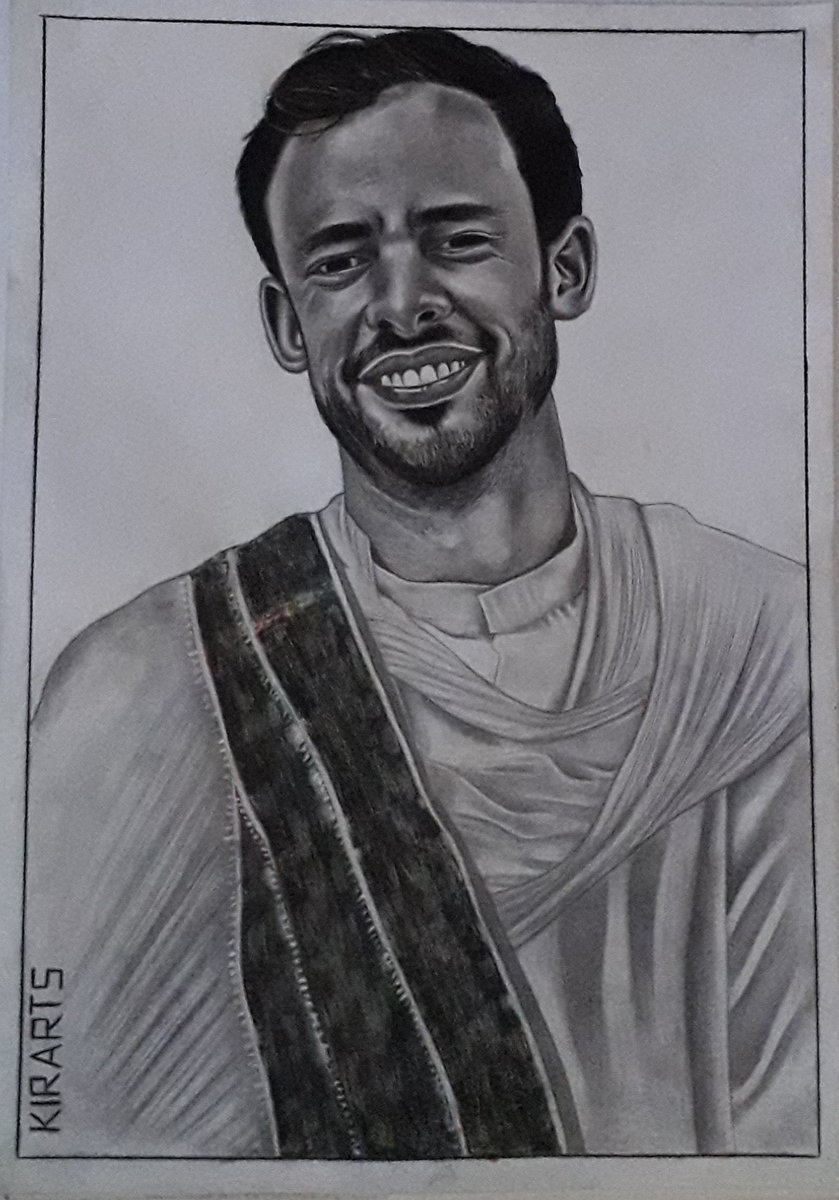 Kirarts1's tweet photo. Caleb meakins #charcoalsketch https://t.co/N5hCKDzj7J