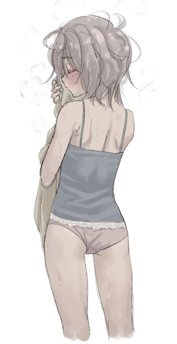 イベントがつらい。そんなときはお風呂上りのみつねちゃんを愛でるとよい。 