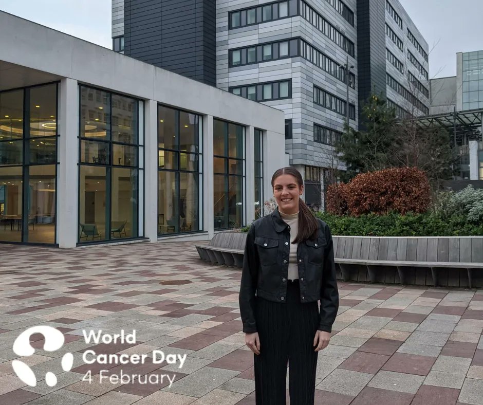 GCU_StudentLife's tweet photo. Today is #WorldCancerDay 🌏
Radiotherapy student Freyja is encouraging the #GCUCommunity to push aside the stigma of being too embarrassed to visit a GP ✋ 
Freyja spoke to @ross_gcu about her personal experience which led her to study Radiotherapy ➡️ https://t.co/ap7zHJhUkS https://t.co/0x6FAfjhcv