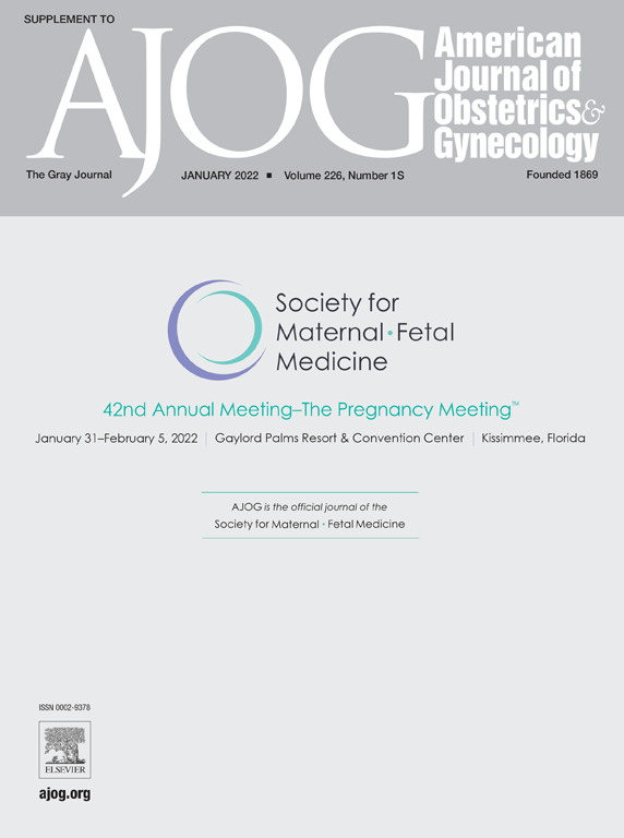Ajog Smfm 42nd Annual Meeting The Pregnancy Meeting Supplement Is Available Online At T Co Vtbsxyajdn Smfm22 T Co Y4mbsjy968 Twitter
