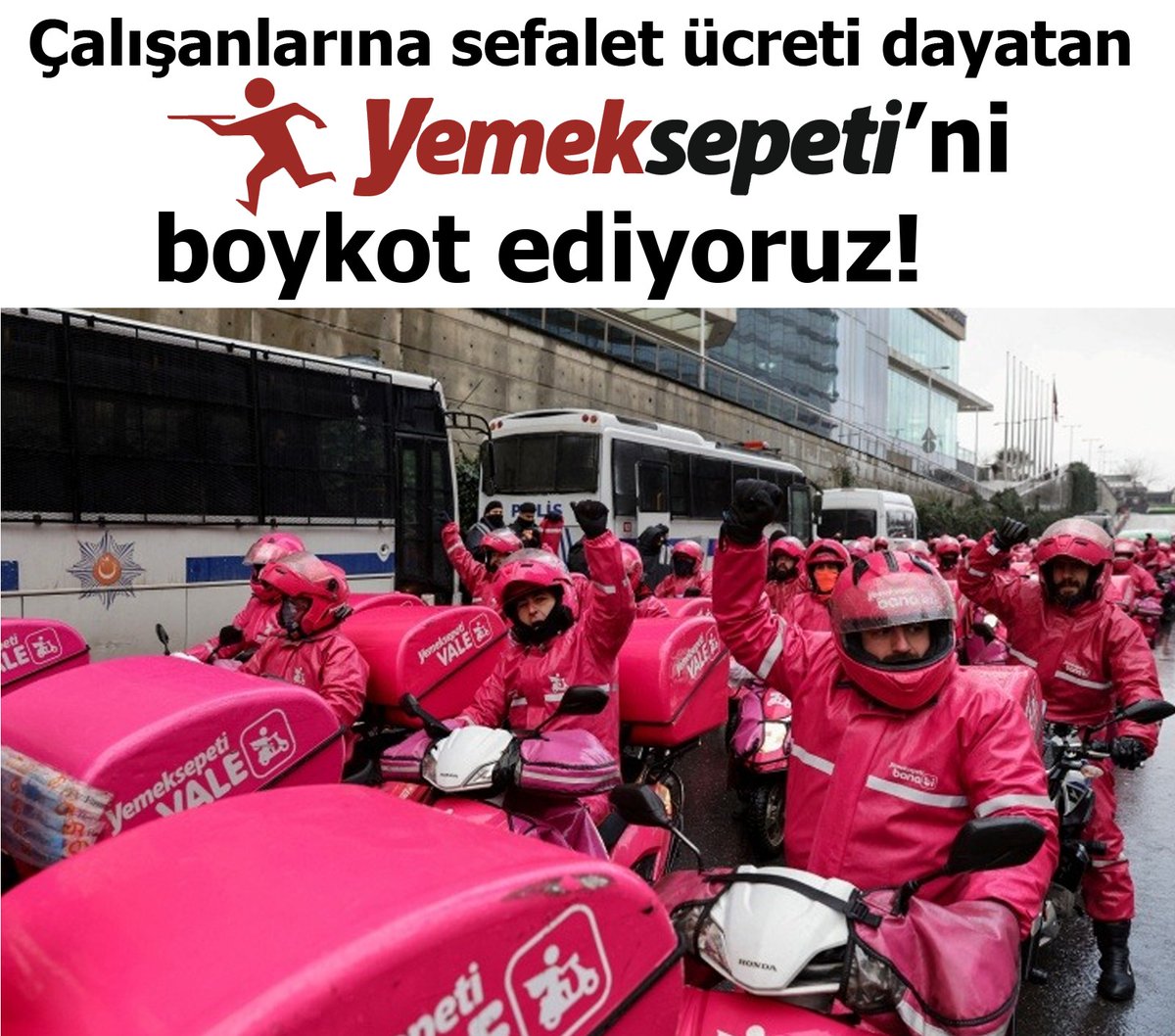 Yemeksepeti Hile Sepeti Olmuştur, BOYKOT Edelim!