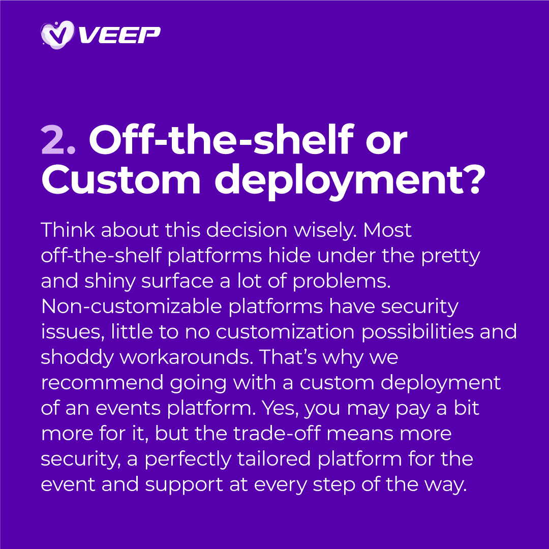 OfficialVeep's tweet photo. Know what you want before you seal the deal and knowing what questions to ask is going to make your event organizer life so so much easier. 

Take a look at this article to list of top question you should ask yourself before choosing an events platform.(P1) https://t.co/W1Jofub22E