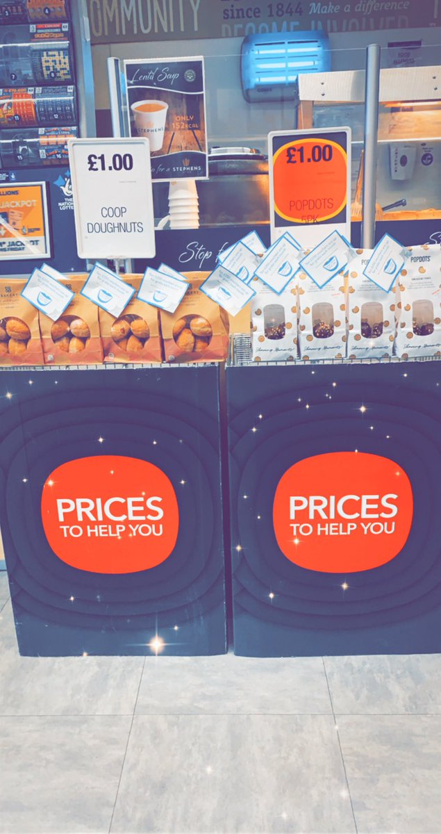 Pushing your store your say in cadham combined with increasing sales on in store Bakery 😁