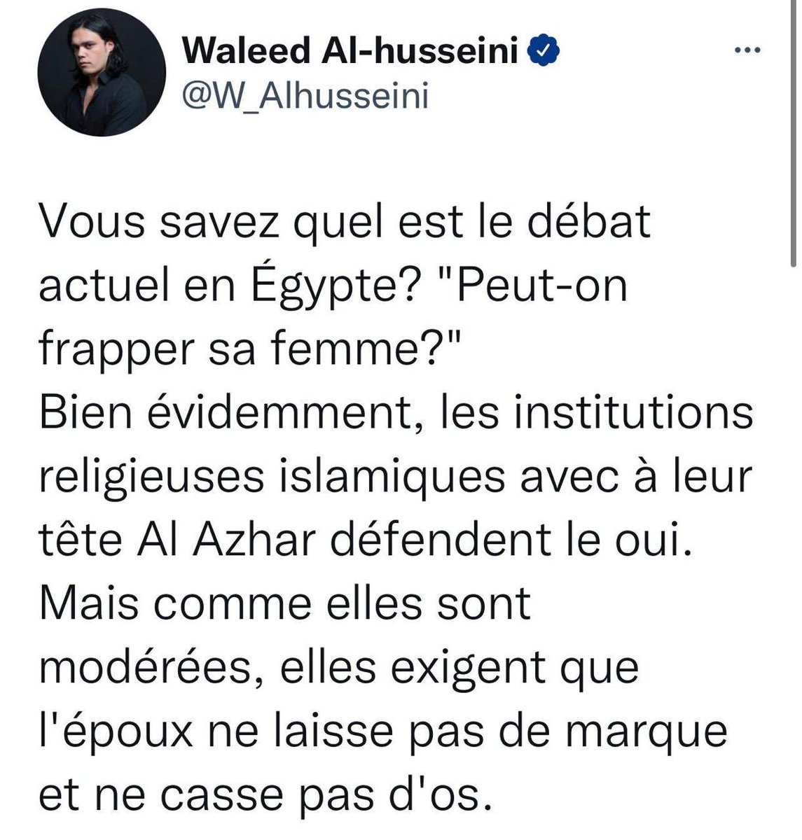 ZemmourEric's tweet photo. Non, ces mœurs-là n'ont pas leur place et n'auront jamais leur place en France. https://t.co/ioj6sZPXQO