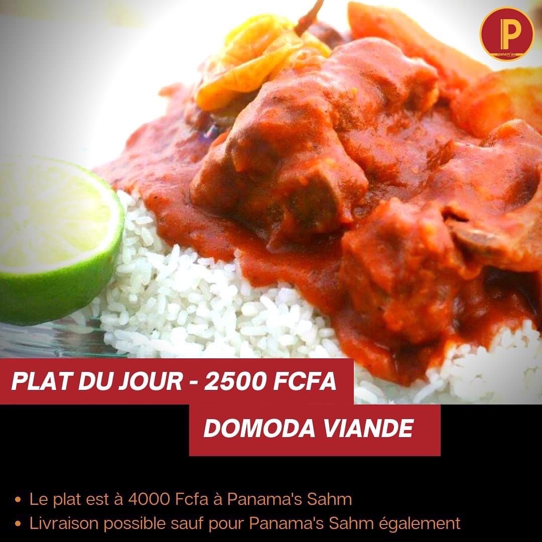 panamas_senegal's tweet photo. || Plats du jour || : Thiebou Guinar et Domoda viande ✨
🍽 Vous pouvez passer commande sur  : 
📍 Panama’s Gueule tapée : 33 822 66 99
📍 Panama's Ouakam : 33 824 71 99 
📍 Panama’s Liberté 6 : 33 867 41 99
📍 Ou sur https://t.co/ow8OsuqTj4 
🛵 Possible https://t.co/I9q5NeEBHA