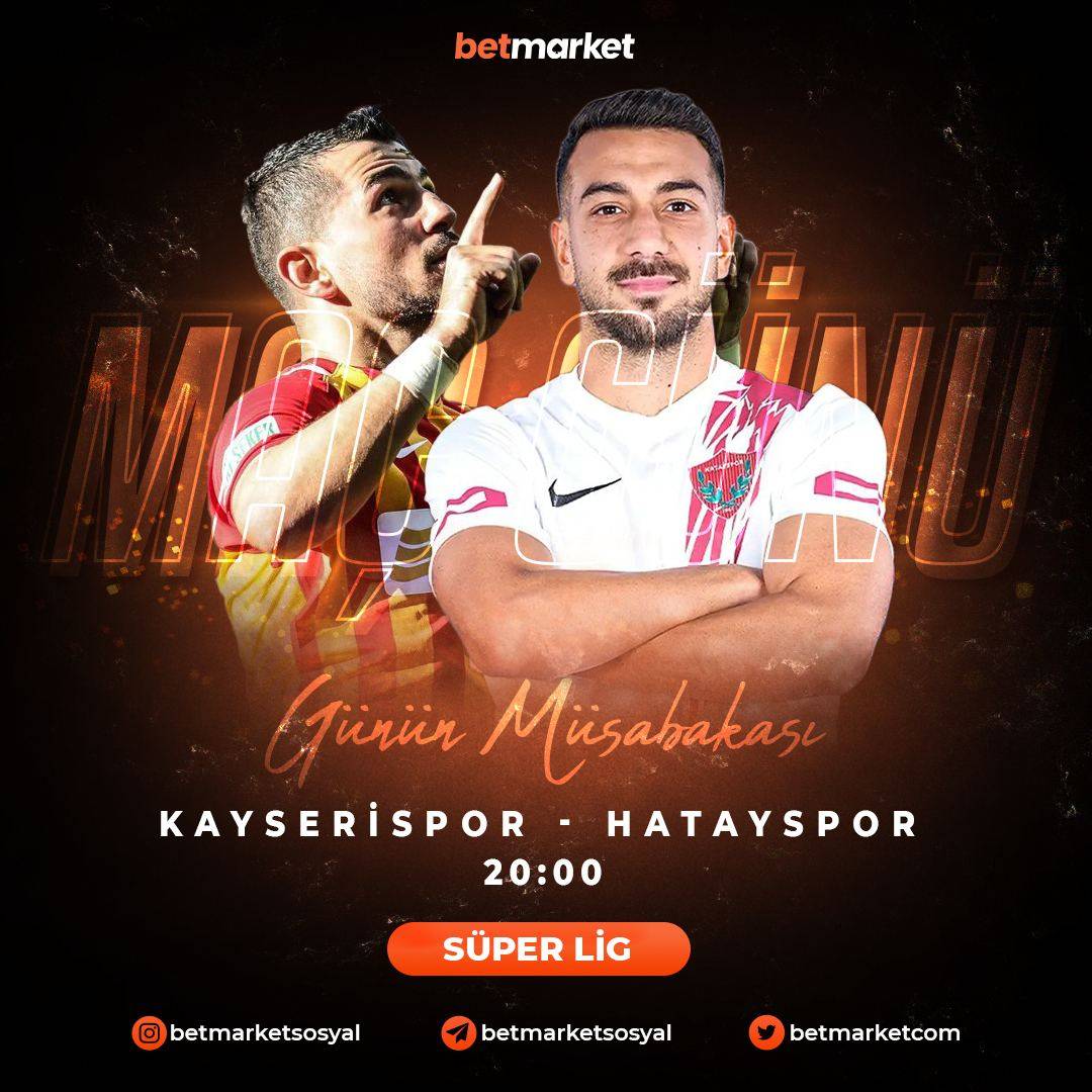 ⚽Sahasında oynadığı son 3 karşılaşmadan da galibiyet ile ayrılmayı başaran Kayserispor, bugün Hatayspor karşısında da 3 puan arayacak.
