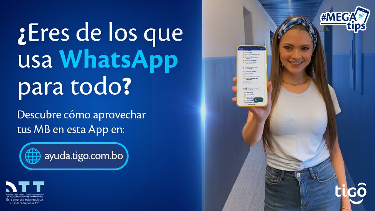 Tigo_Bolivia's tweet image. Aprovecha al máximo cada segundo de tu tiempo en WhatsApp con este #MegaTips 😉⬇️​
Ingresa a nuestro centro de ayuda para conocerlo: ​
tigo.ws/1qapx2 ​

¡Dale💙 si te gustó!