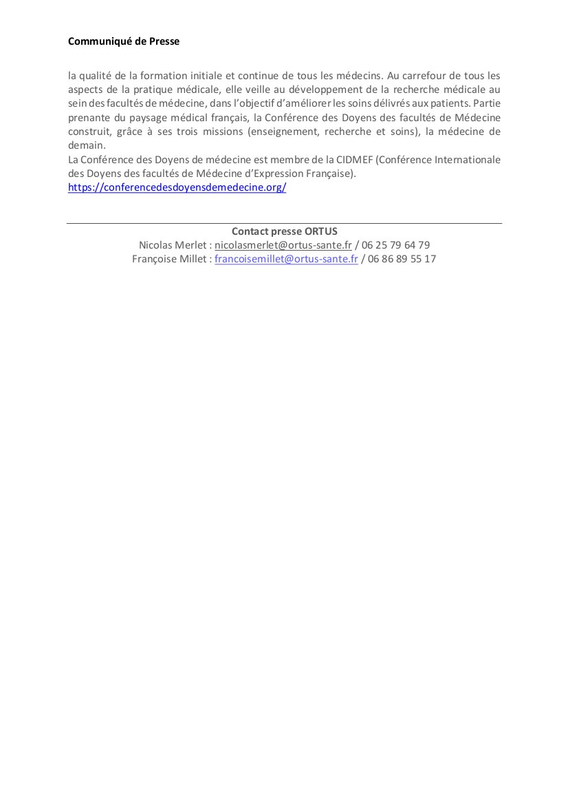 🔴 Le Professeur Didier Samuel succède au Professeur Patrice Diot à la tête de la Conférence des Doyens

Le Pr <a href="/Benoit_Veber/">Benoît Veber</a> est le nouveau vice-président
