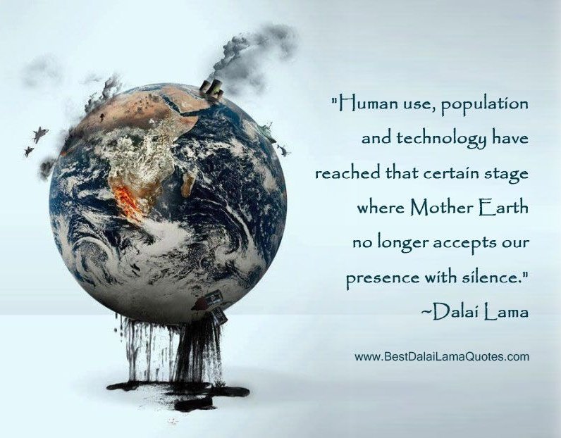 <a href="/AnonOpsSE/">Anonymous Operations</a> #HumanBeing is that stupid animal that destroys everything it touches, its selfishness and ambition totally blind its ability to reason and understand that if it destroys #MotherEarth it will be destroying itself.

#SaveMotherEarth 🌍
#PROTECTTHESACRED 
#Anonymous