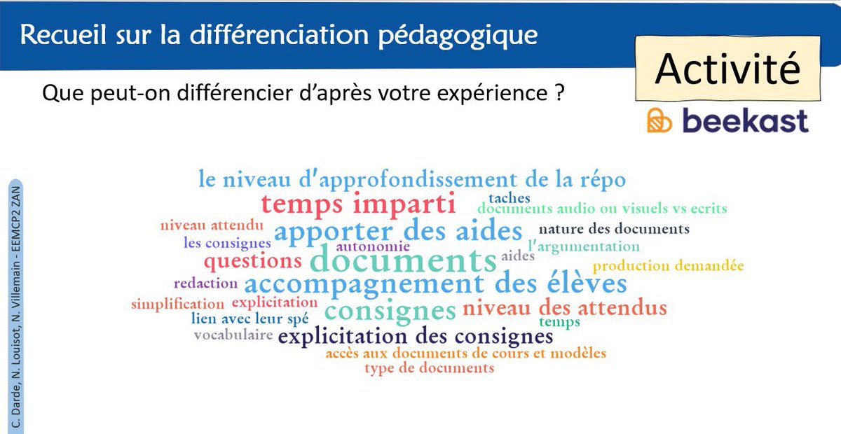 IRF_AEFE_ZAN's tweet photo. [Formation continue #AEFE #FISNA] #Sciences

#EnseignementScientifique au cycle terminal

> Démarche de #projet &amp; #interdisciplinarité
> #Hétérogénéité
> #Evaluation
> Pratique expérimentale &amp; #Numérique

👩🏻‍💻👨🏻‍💻Formateurs :  Céline Darde @Nicolas_Louisot @NicolasVillem1
🗓️02-04/02 https://t.co/E7OJsf5RbX