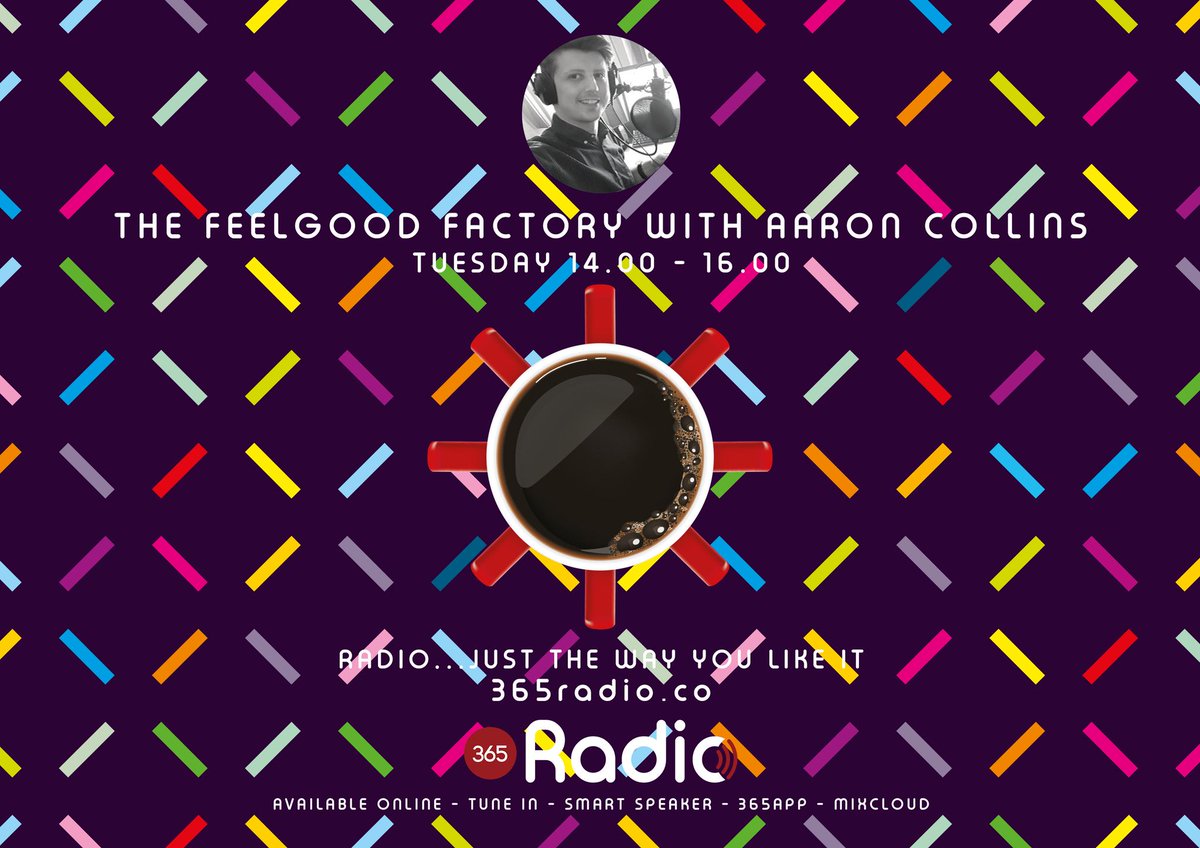 AaronCollinsUK's tweet photo. Well, it's been revealed and the Factory doors are ready to open to the public starting THIS TUESDAY at 2pm! I couldn't be more happy to spread joy once again with the Factory runnning on some extra Feelgood AC!⚡More details to follow soon! 😄
@365Radiodotco
#FeelgoodFactory https://t.co/Yz27DAX86D