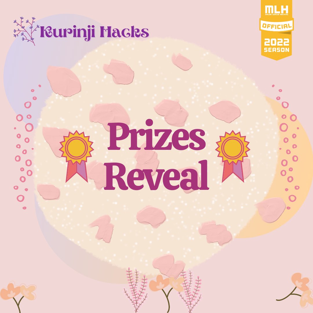 KurinjiHacks's tweet image. Prize Reveal 😍
Win cool prizes at Kurinji Hacks by building cool projects ☺️
Register soon 🥳
Application Deadline: 7th Feb 2022 🗓
🌟 Register here: bit.ly/kh_hacker
🗓 When: Feb 11-13 2022
🌏 Website: lnkd.in/g5u7cdXS
#KurinjiHacks #womenwhocode #WomxnInSTEM