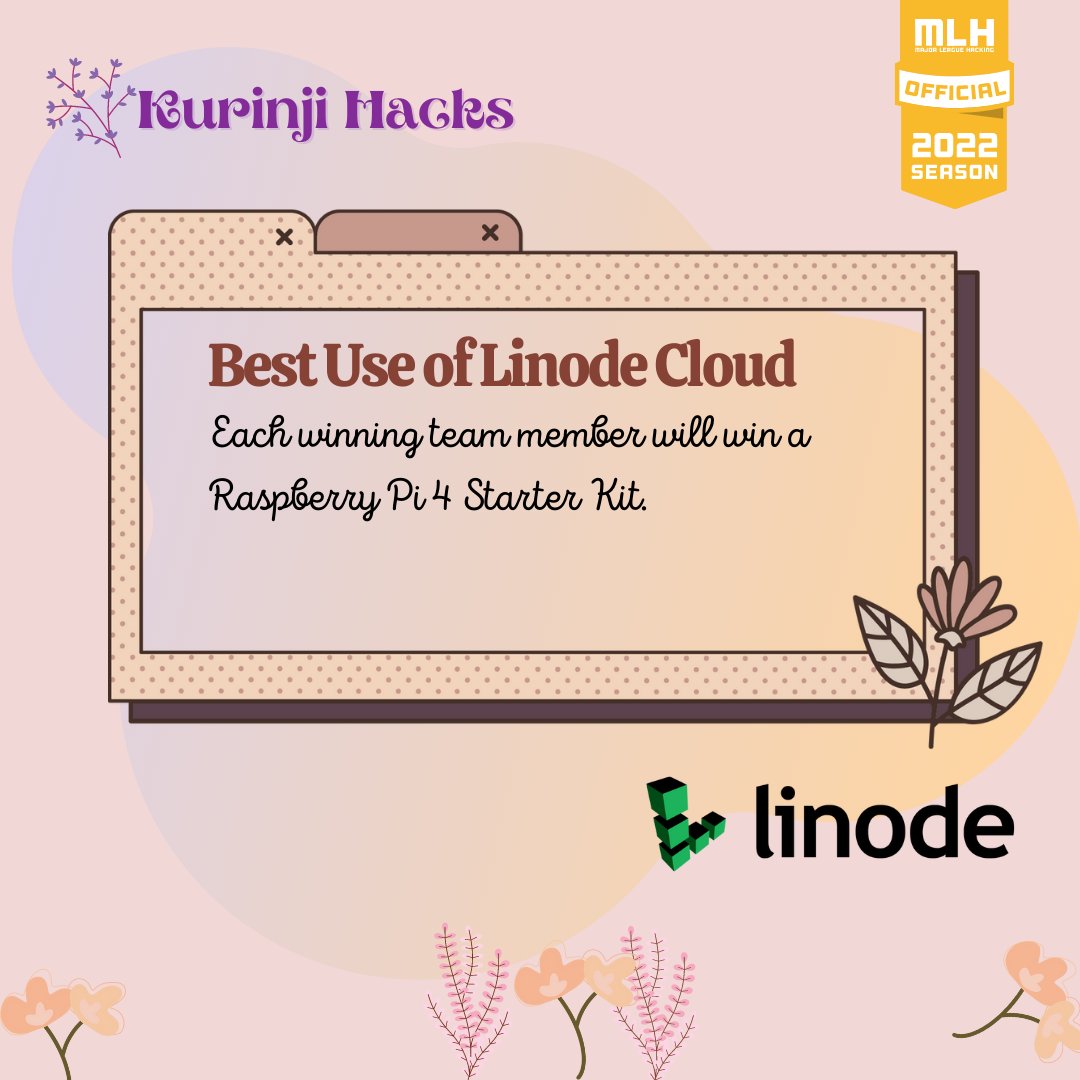 KurinjiHacks's tweet image. Prize Reveal 😍
Win cool prizes at Kurinji Hacks by building cool projects ☺️
Register soon 🥳
Application Deadline: 7th Feb 2022 🗓
🌟 Register here: bit.ly/kh_hacker
🗓 When: Feb 11-13 2022
🌏 Website: lnkd.in/g5u7cdXS
#KurinjiHacks #womenwhocode #WomxnInSTEM