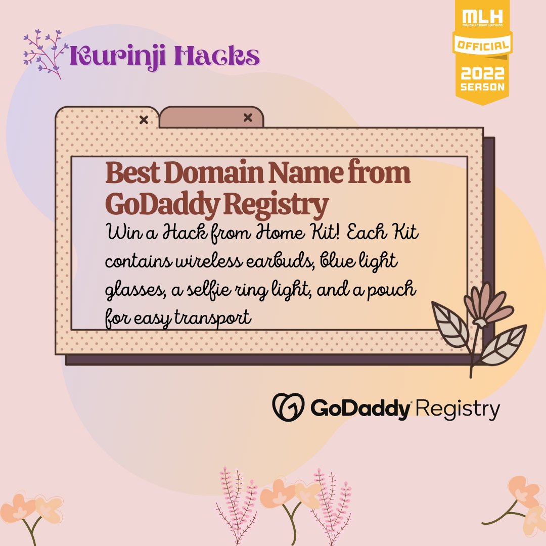 KurinjiHacks's tweet image. Prize Reveal 😍
Win cool prizes at Kurinji Hacks by building cool projects ☺️
Register soon 🥳
Application Deadline: 7th Feb 2022 🗓
🌟 Register here: bit.ly/kh_hacker
🗓 When: Feb 11-13 2022
🌏 Website: lnkd.in/g5u7cdXS
#KurinjiHacks #womenwhocode #WomxnInSTEM