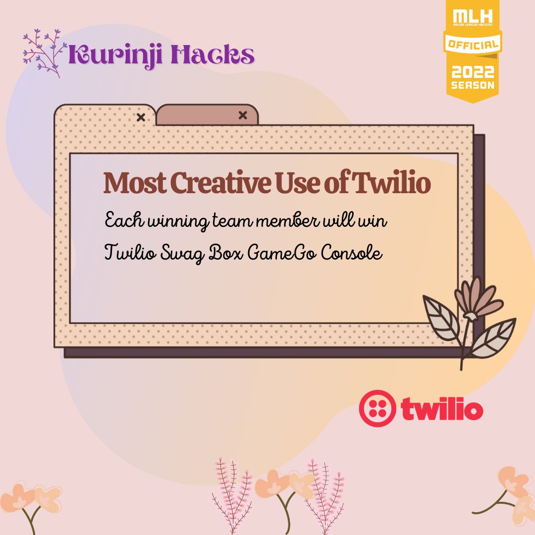 KurinjiHacks's tweet image. Prize Reveal 😍
Win cool prizes at Kurinji Hacks by building cool projects ☺️
Register soon 🥳
Application Deadline: 7th Feb 2022 🗓
🌟 Register here: bit.ly/kh_hacker
🗓 When: Feb 11-13 2022
🌏 Website: lnkd.in/g5u7cdXS
#KurinjiHacks #womenwhocode #WomxnInSTEM