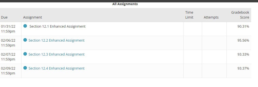 ExpertsPlc's tweet image. This could be your grade book!Contact us today to get quality grades on your 
Homework 
Assignments 
Quizzes
Weekly discussions
Exams 
In all subjects.
DM or emails academic20experts@gmail.com