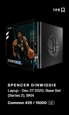 adadhesradtops1's tweet photo. GIVEAWAY!
I recently hit 2K followers and to show my appreciation I want to giveaway a @nbatopshot moment! TS got me started on this NFT journey 10 months ago back when I had under 50 followers. Spencer Dinwiddie S2 15k #25!! Just Like and Retweet. I'll pick a winner on Monday https://t.co/G01dUjRCmk