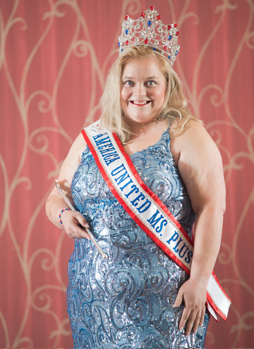 PageantUnited's tweet image. Meet our America United Ms Plus, Diane Webb 👑