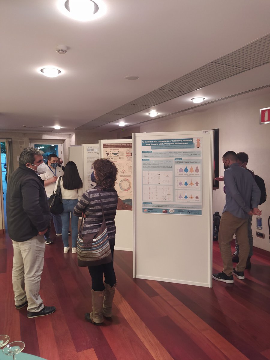 Very interesting and fun poster session at <a href="/SESBE_Vigo22/">SESBE_Vigo22</a>