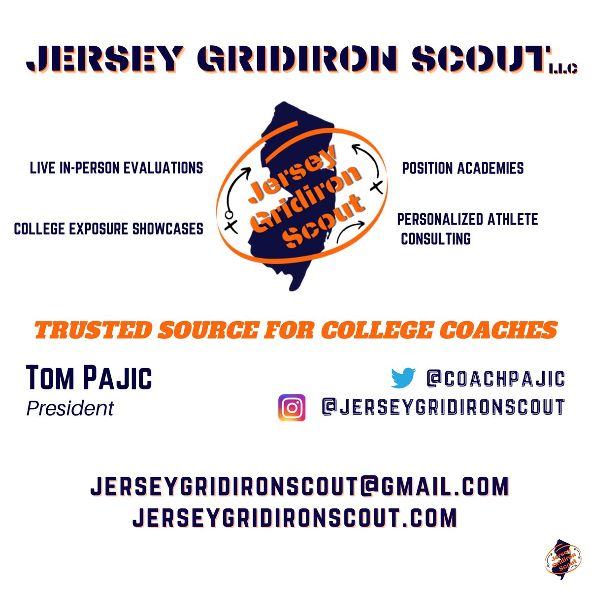 🚨RECRUITING Timeline 2023s & 2024s Starts NOW‼️@WJFCA2020 

🚨Complete Quest & Add yourself to Jersey Gridiron Scout College Database TODAY‼️
questionnaires.armssoftware.com/1955638eb106

#CollegeExposure
#StreamlinedData 
#InPersonEvaluations  
#NSD23

@PrepRedzonePA 
@Mtrible 
@kminnicksports