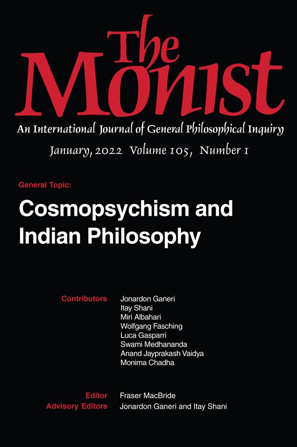 The papers in The Monist's latest issue explore the explanatory potential and connections between contemporary work on #cosmopsychism and arguments from the Sanskrit tradition. Read more: bit.ly/3ADjAJd